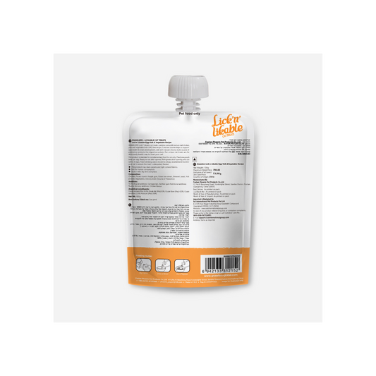 Lick N Likable (Egg-Yolk&vegitable)100gm - image 2