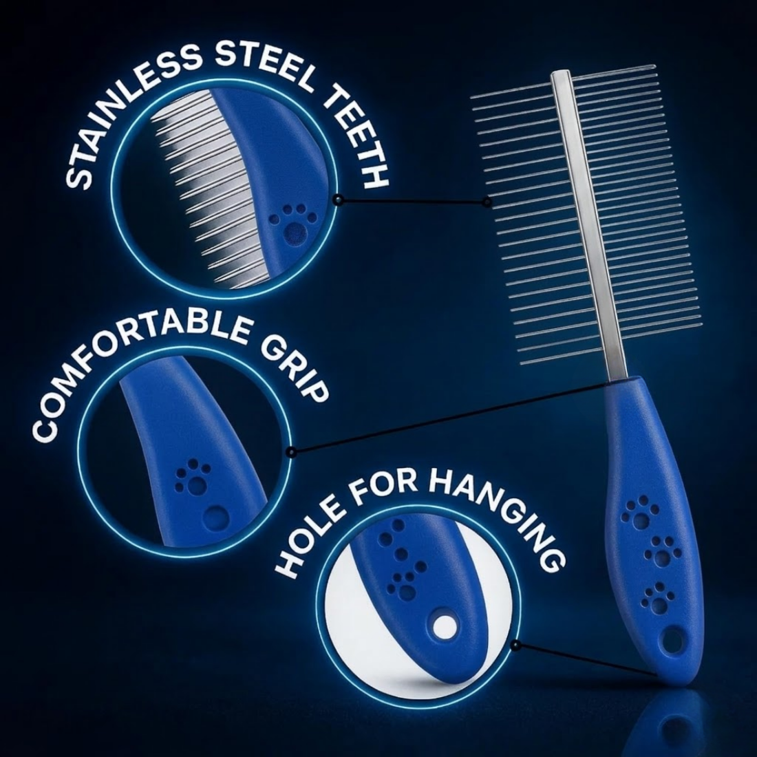 Double-Sided Pet Grooming Comb