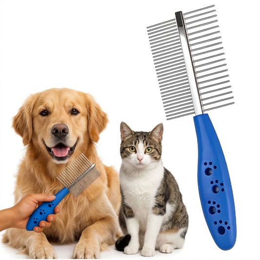 Double-Sided Pet Grooming Comb