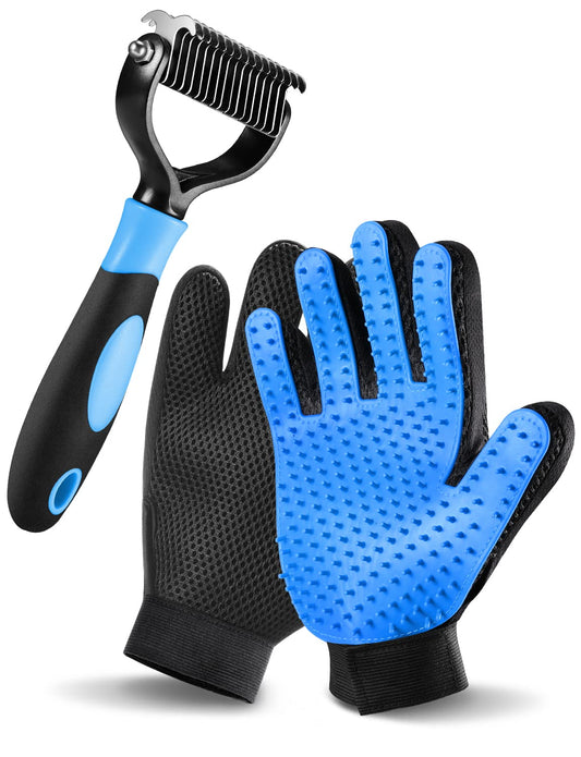 Shedding Glove Hair Remover - Cats & Dogs Pack