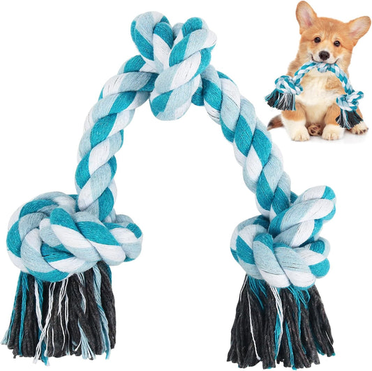 3-Knot Rope Toy for Dogs Pack