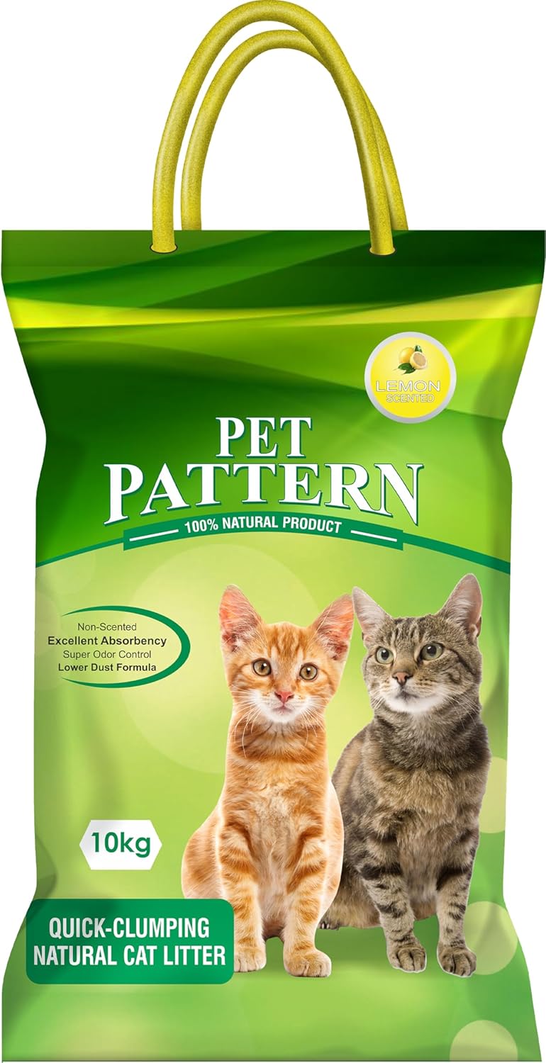 Pet Pattern Natural Unscented Clay Cat Litter-10Kg - image 4