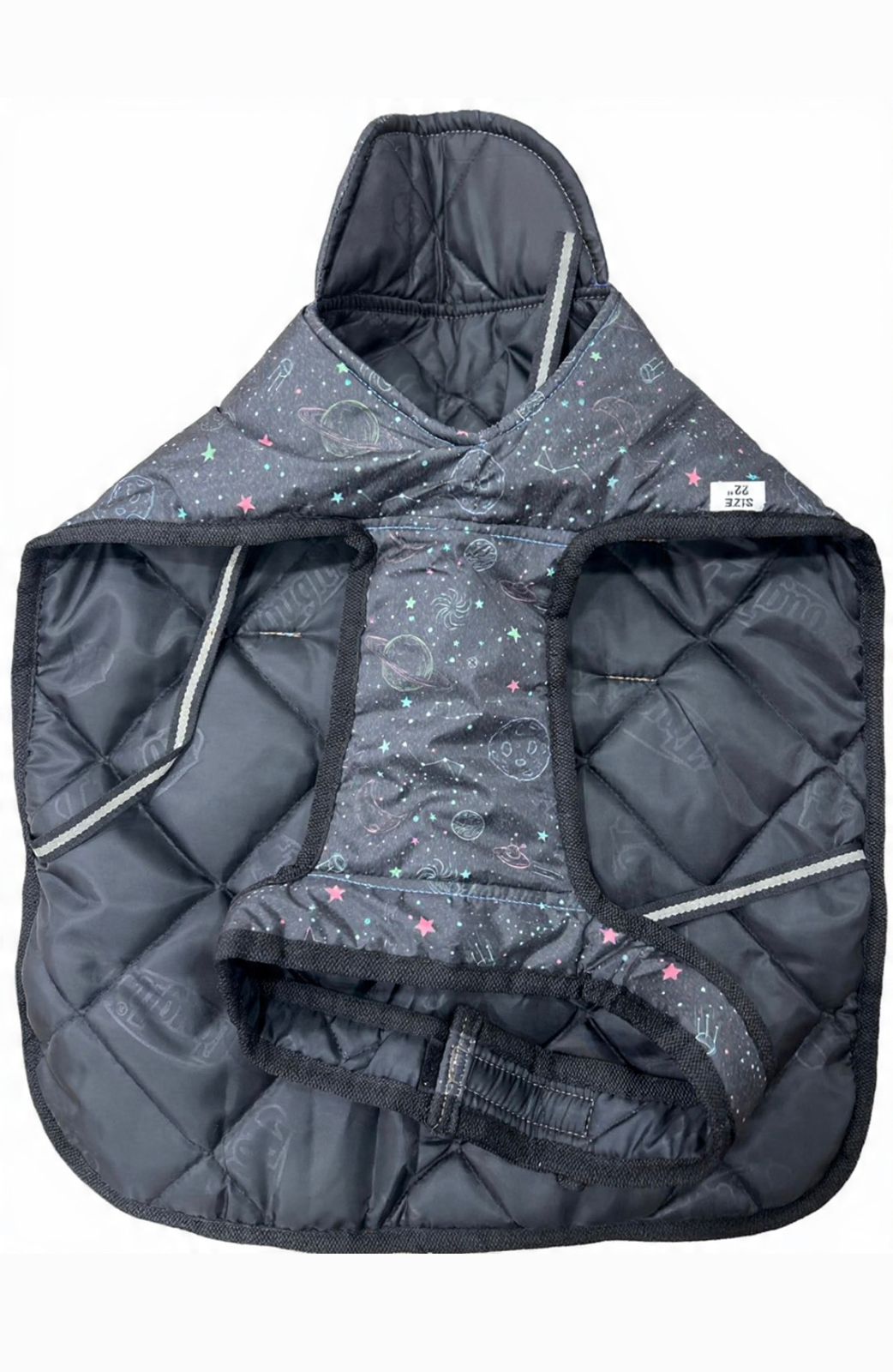 Star Winter Puffer Jacket Charcoal