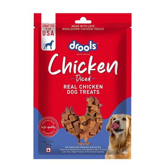 Drools Chicken Diced Dog Treats Pack