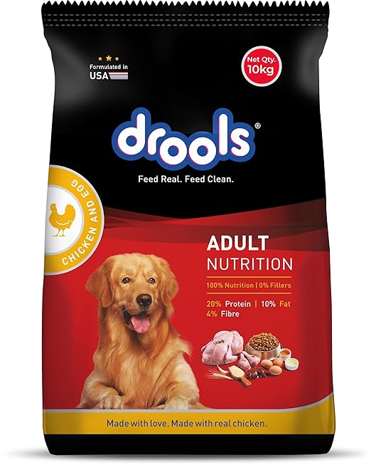 Drools Chicken and Egg Adult Dog Dry Food Bag