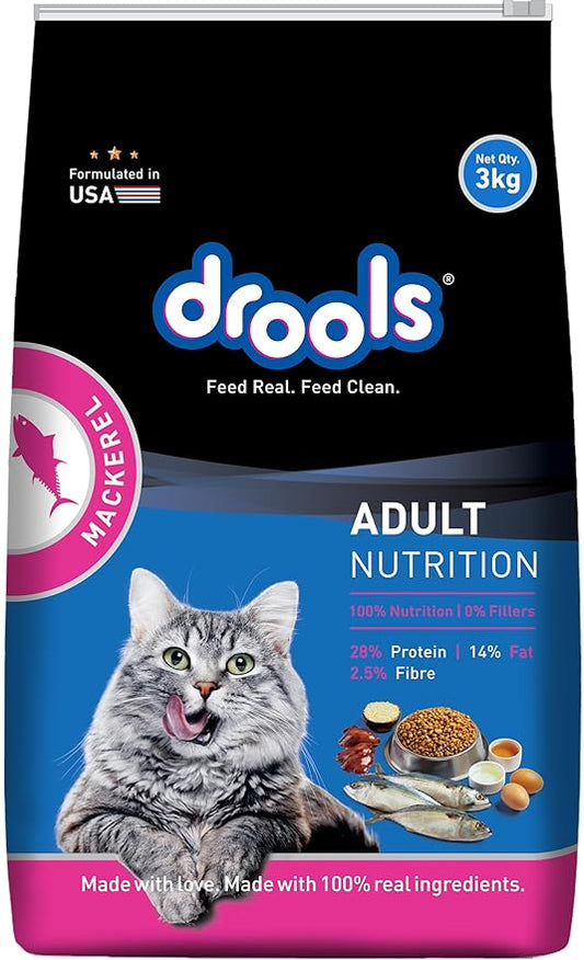 Drools Mackerel Adult Cat Dry Food