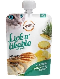 Lick N Likable Chicken & Pineapple Cat Treats