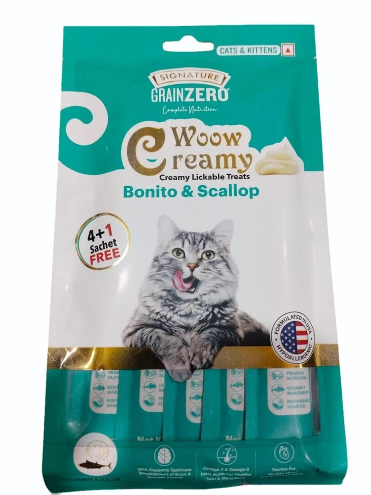 Grain Zero Woow Creamy Bonito & Scallop 75gm