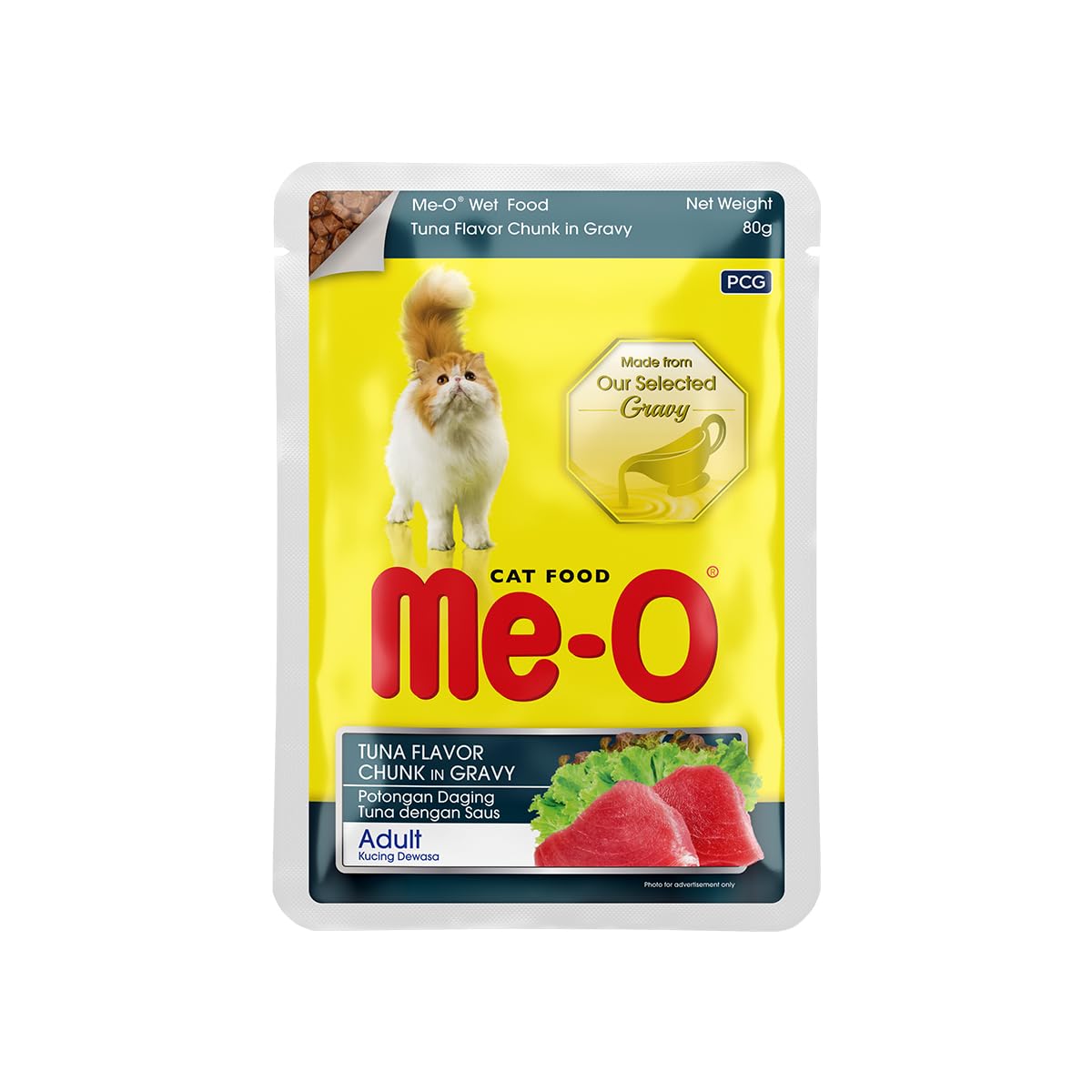 Meo Adult Tuna Cat Gravy 80gm