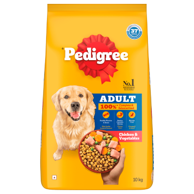 Pedigree Adult Chicken & Vegetables Dog Dry Food