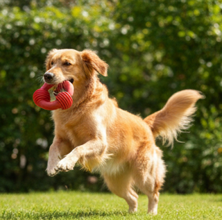 Drools Trio Bolt Ring Dog Toy