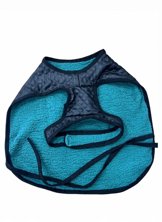 Classic Quilted Dog Coat Black