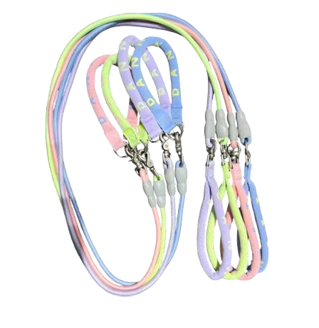 Luxe Cotton-Linen Collar + Rope Leash Set - Small Pack