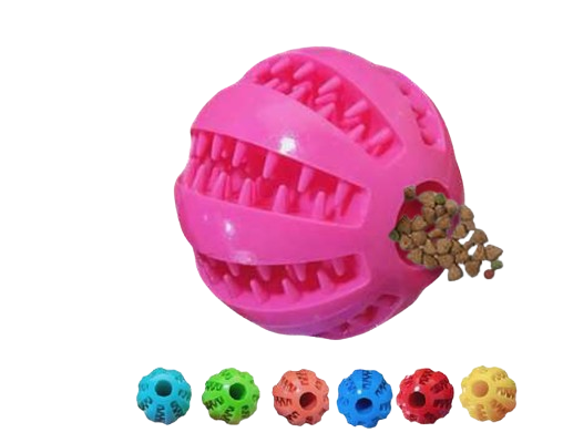Treat Dispensing Spike Ball - Interactive Toy Pack