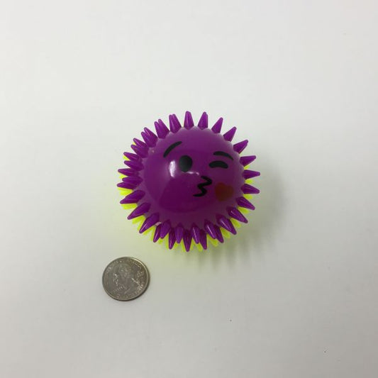 Smiley Spike Ball Dog Toy Pack