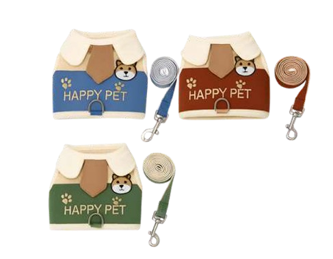 Toy Breed 'Happy Pet' Harness with Bandana Tie - Small Pack