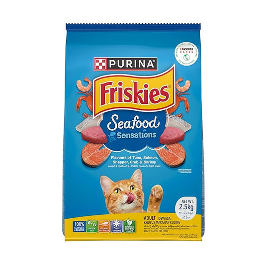 Purina Friskies Seafood Sensations Dry Cat Food