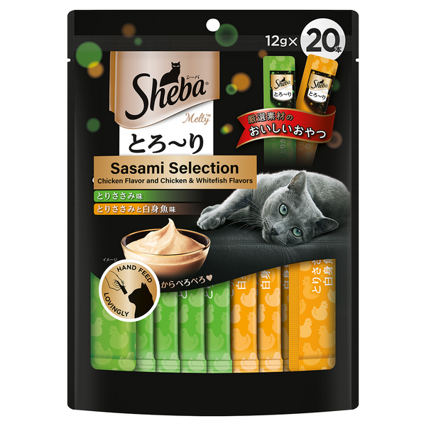 Sheba Melty Lickable Sasami Selection Creamy Cat Treats - Chicken
