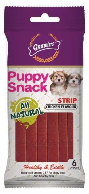 Gnawlers Wang Strip Dog Treats - 80 g