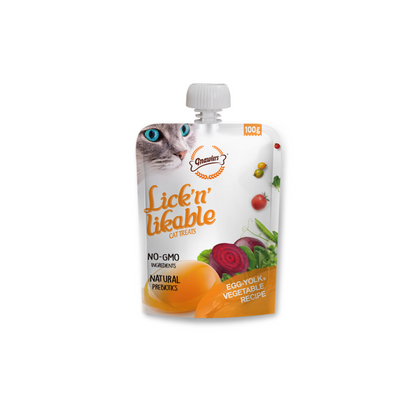 Lick N Likable (Egg-Yolk&vegitable)100gm - image 1