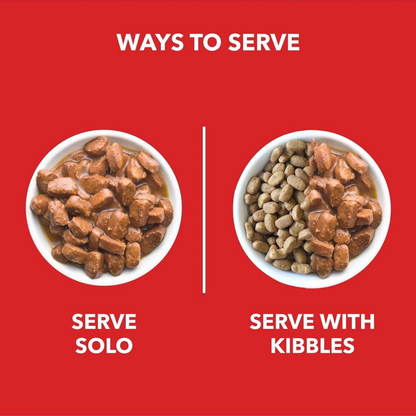 Drools Puppy Real Chicken & Chicken Liver Chunks Wet Dog Food