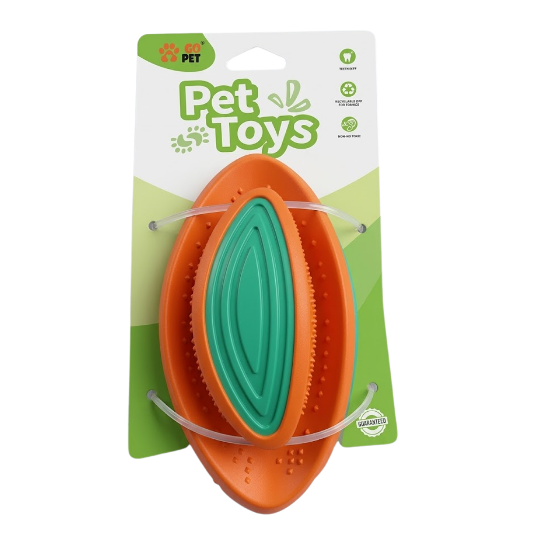 Sturdy Oval-Shaped Pet Chew Toy