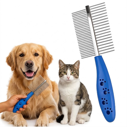 Double-Sided Pet Grooming Comb
