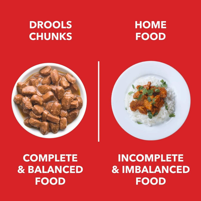 Drools Puppy Real Chicken & Chicken Liver Chunks Wet Dog Food
