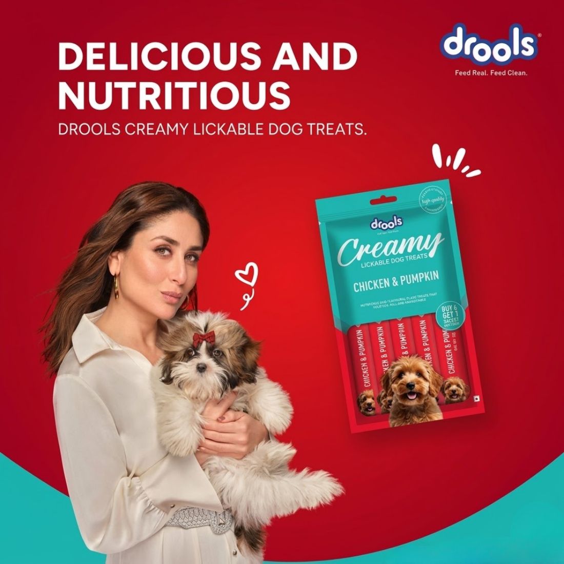 Drools Dog Treats Creamy Chicken & Pumpkin