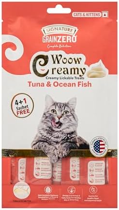 Grain Zero Woow Creamy Tuna & Ocean Fish 75gm