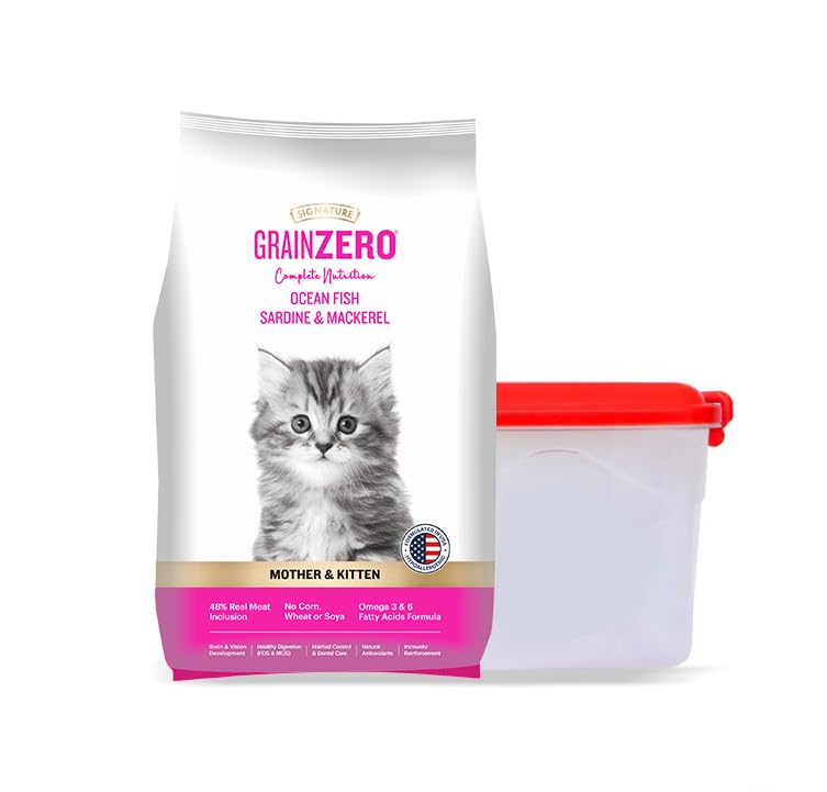 Grain Zero Cat Kitten 1.kg - image 1