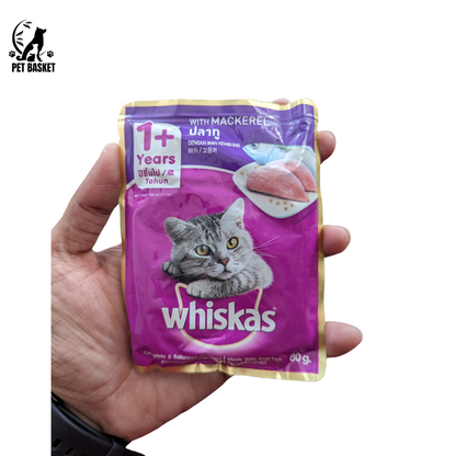 Whiskas Adult Wet Food Pouch - Tuna Flavour 1+ year 80g - image 3