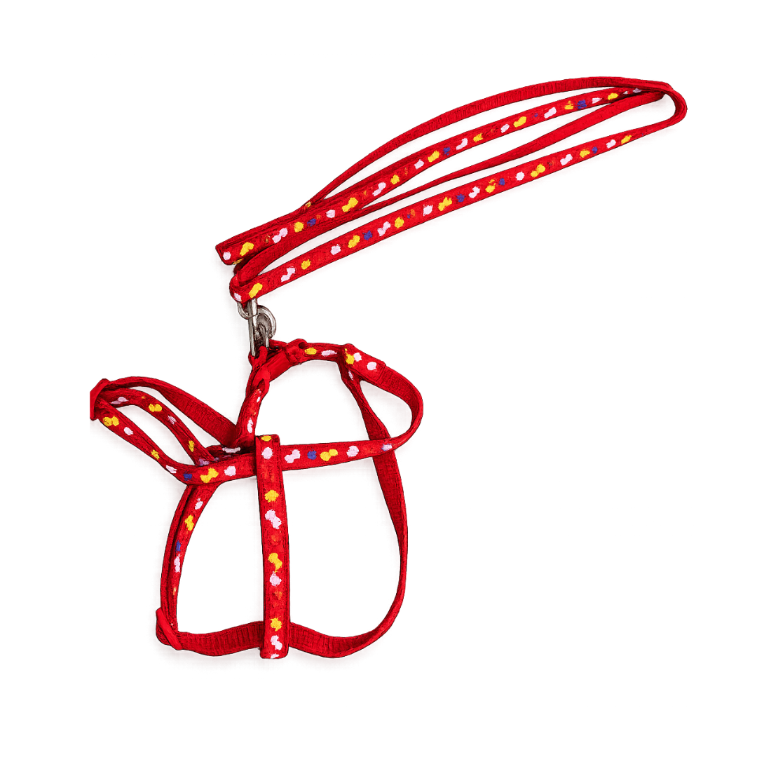 Patterned Harness and Leash Set