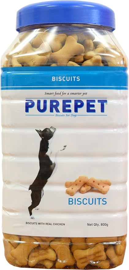 PurePet 100% Vegetarian Dog Biscuits - 800 g