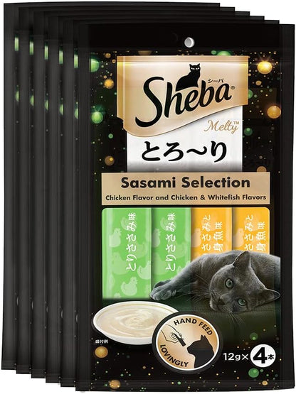 Sheba Melty Lickable Creamy Chicken Flavour (pack of 4) - image 4