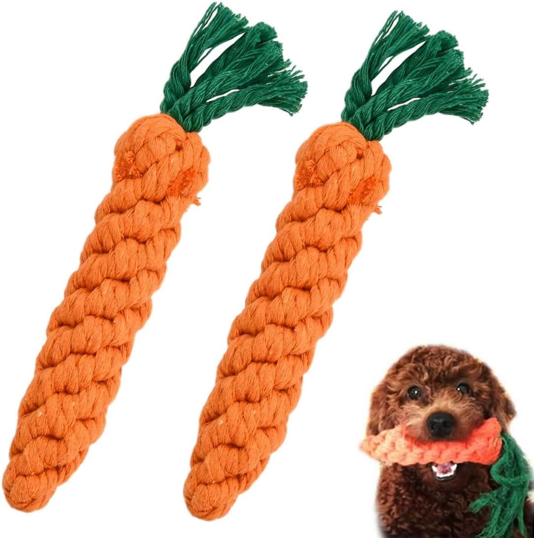 Rope Carrot Chew Toy - image 3