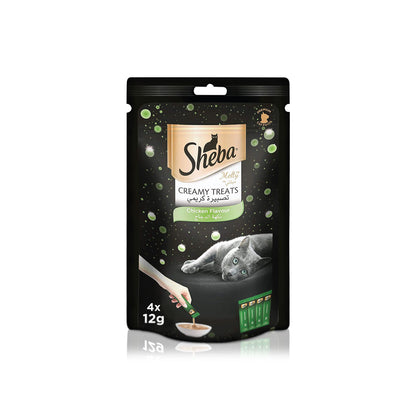 Sheba Melty Lickable Creamy Chicken Flavour (pack of 4) - image 2