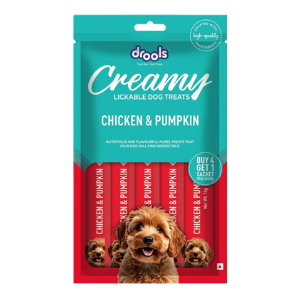 Drools Dog Treats Creamy Chicken & Pumpkin