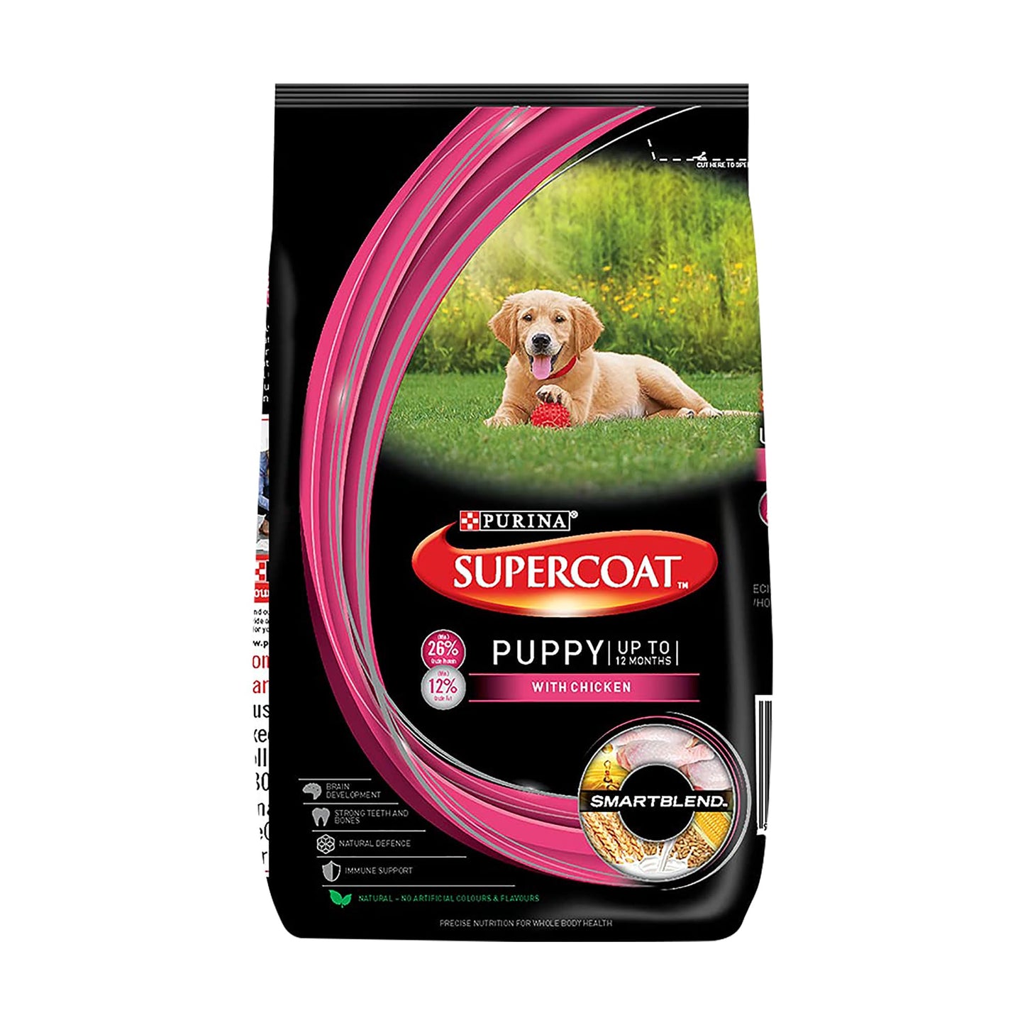 Purina Supercoat Puppy with Chicken Dry Dog Food
