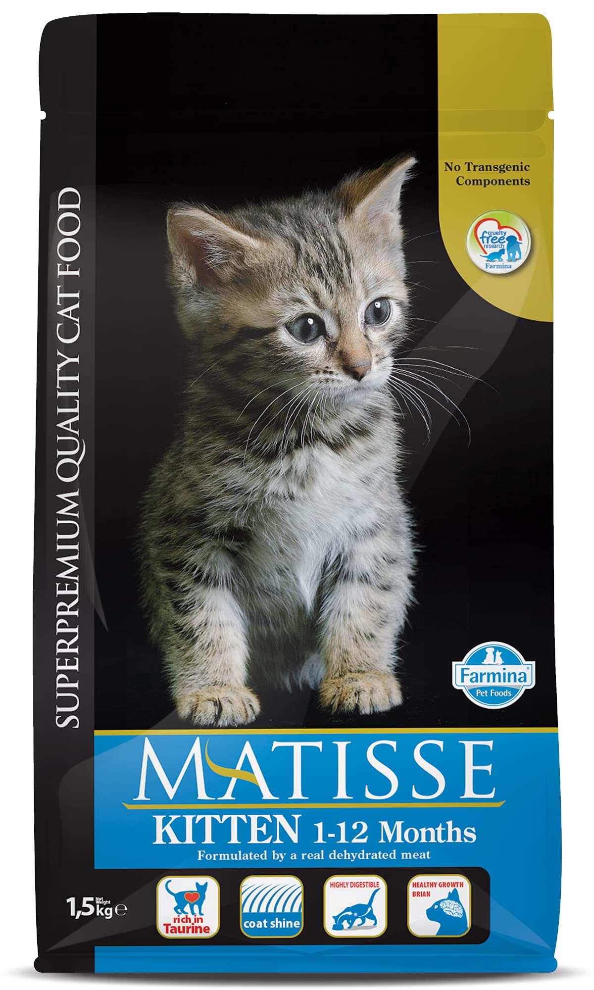 Farmina Matisse Kitten Dry Cat Food 400gm Bag
