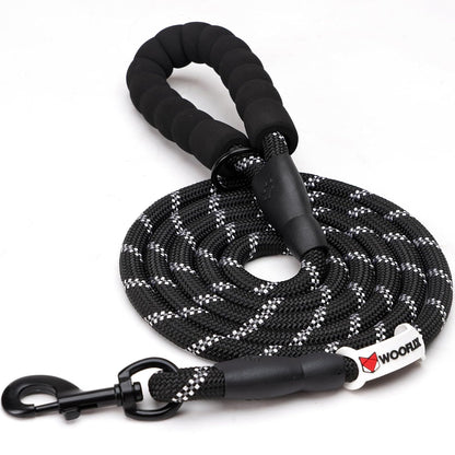 Premium Rope Leash with Anti-Shock Spring Pack