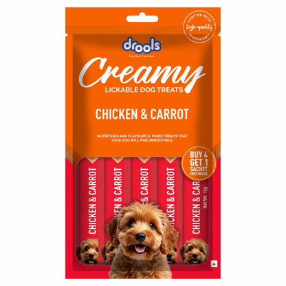 Drools Dog Treats Creamy Chicken & Carrot