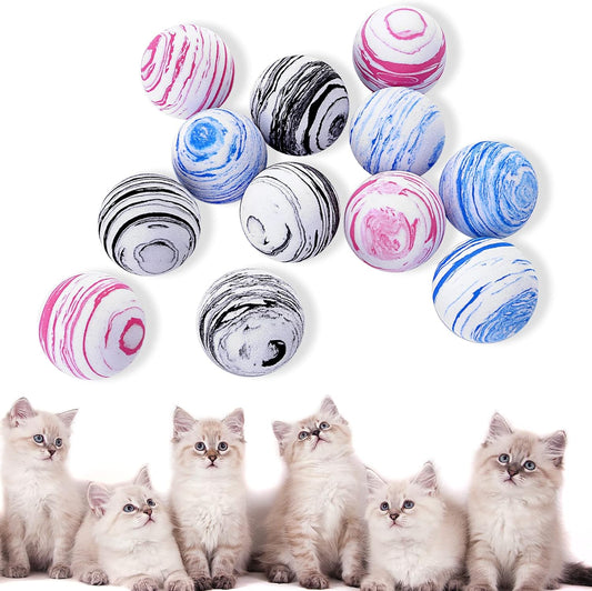 Multi-Colour Cat Ball - Large Pack
