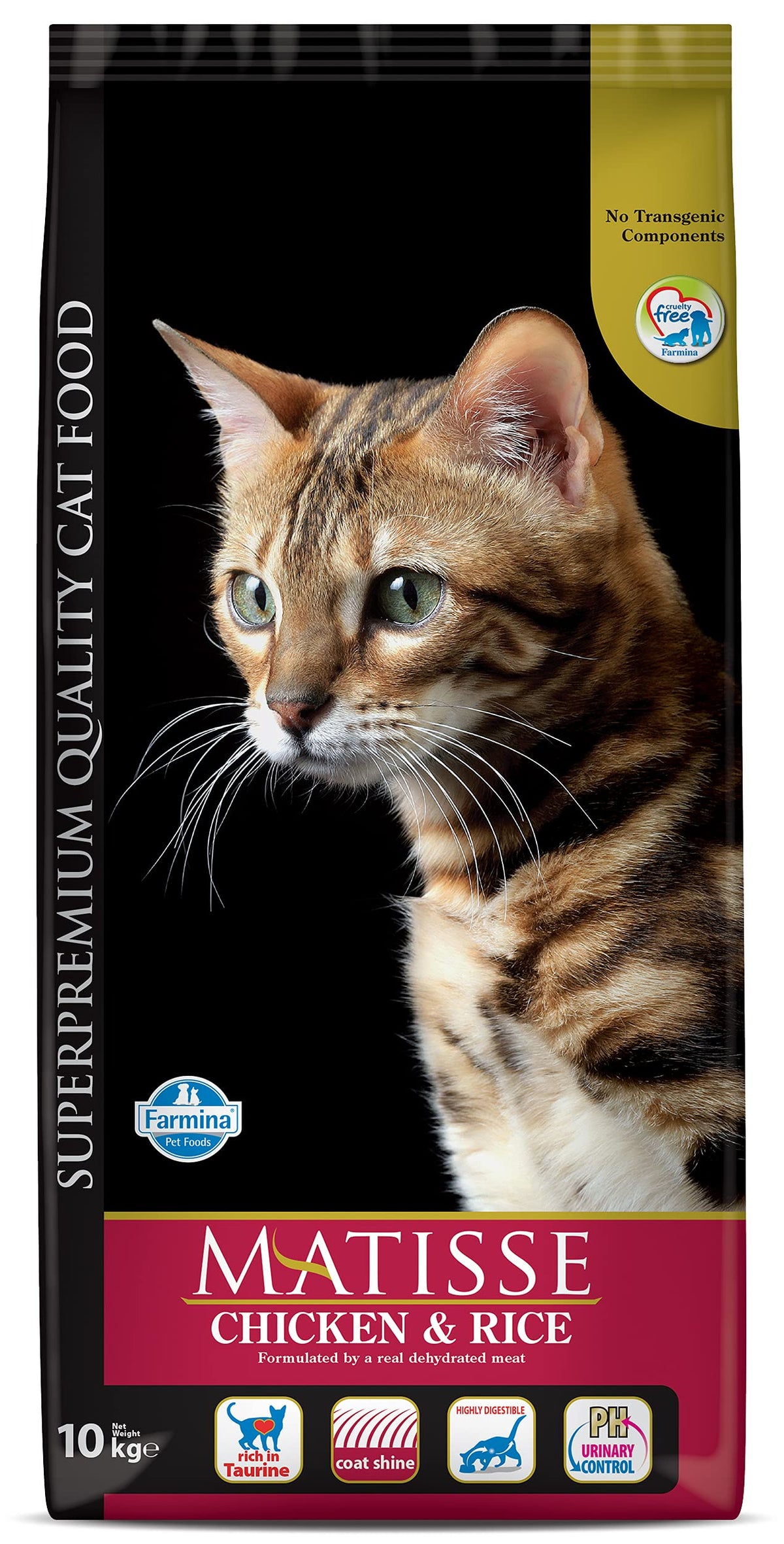 Farmina Matisse Chicken & Rice Adult Dry Cat Food 400gm Bag