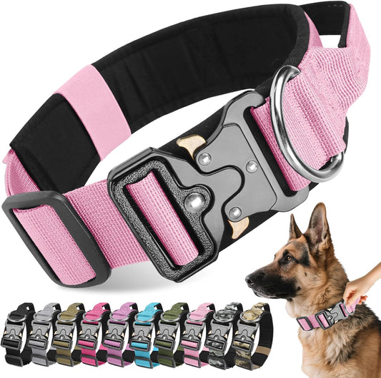 HobbsGo Nylon Padded Belt Collar for Dogs Pack