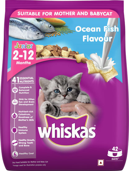 Whiskas Kitten Ocean Fish Flavour 50gm