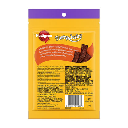Pedigree Roasted Lamb Flavour Tasty Jerky - 70g - image 4