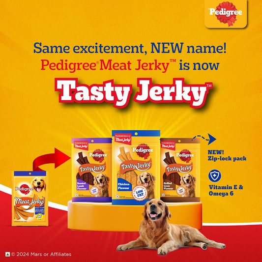Pedigree Chicken & Liver Flavour Tasty Jerky - 70g - image 3