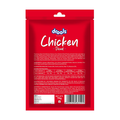 Drools Chicken Diced Dog Treats