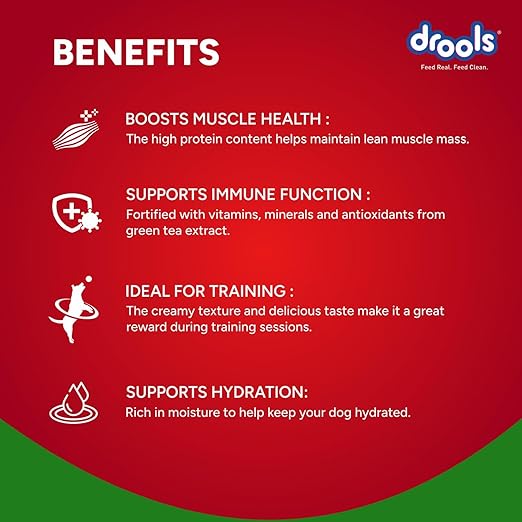 Drools Dog Treats Creamy Chicken & Spinach